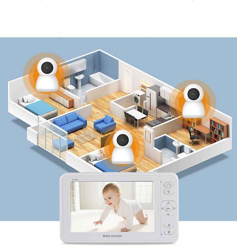 5 Inch 1080P HD Baby Monitor