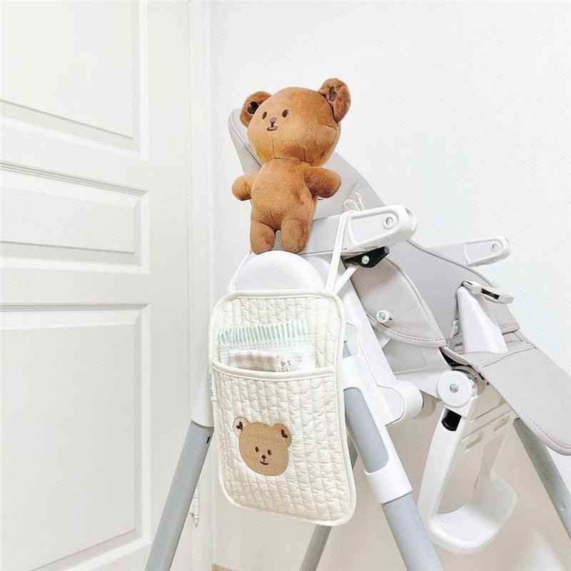 Bedside Hanging Storage Bag for Bottles &amp; Diapers
